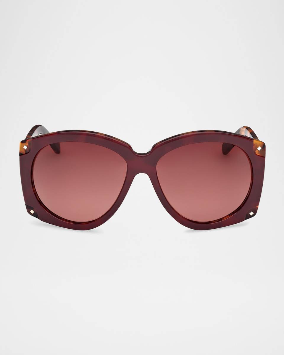 Acetate Round Sunglasses